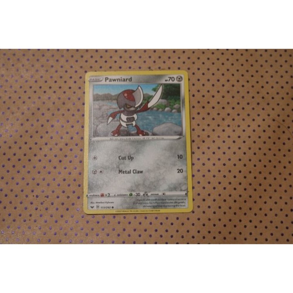 Pawniard 133/202 Pokemon Card (2020)
